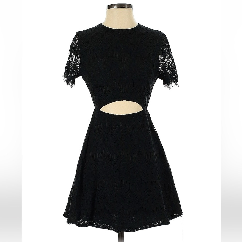 Do & Be fit & flare dress with cute cutouts